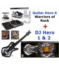 Комплект Guitar Hero 6 + DJ Hero 2 для Sony PS3